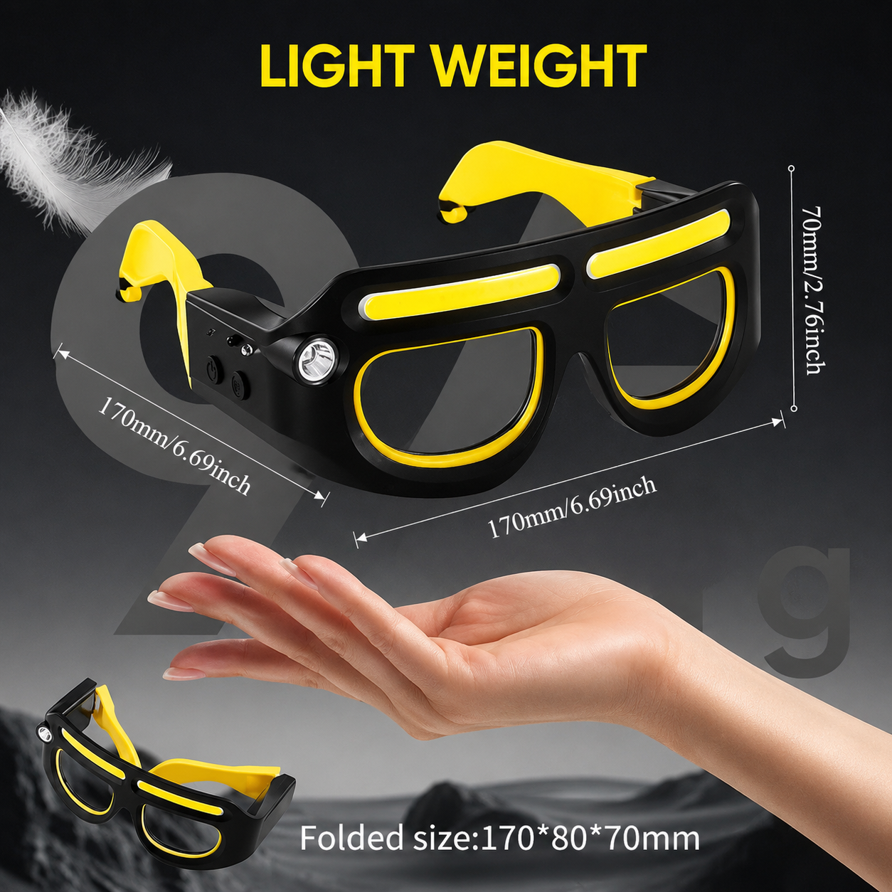 Upgraded Vision LED Glasses