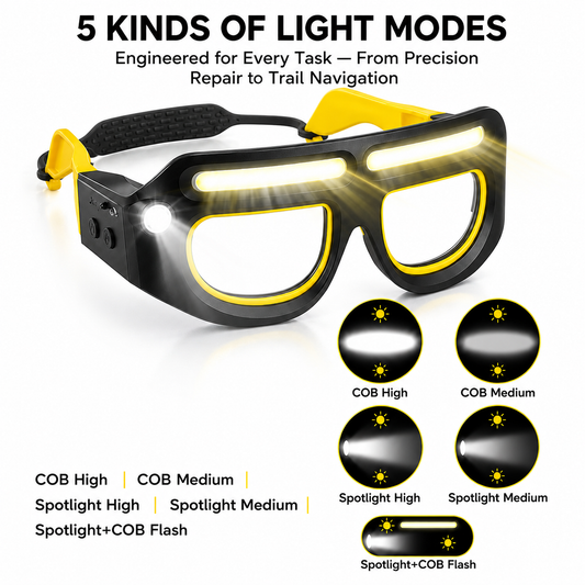 Upgraded Vision LED Glasses