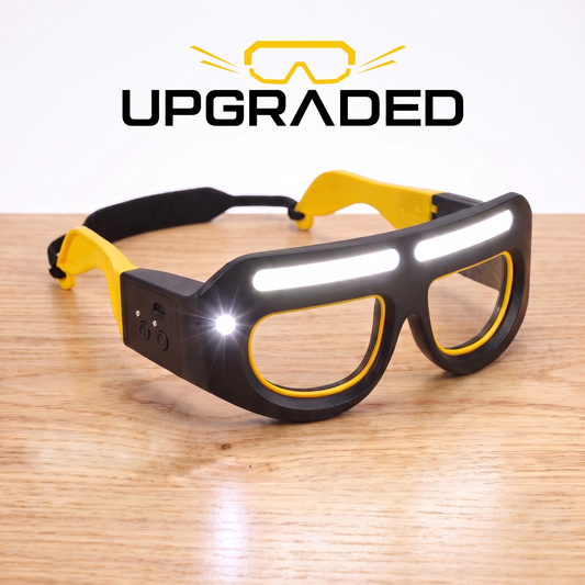 LED Headlight Glasses | See Everything in the Dark